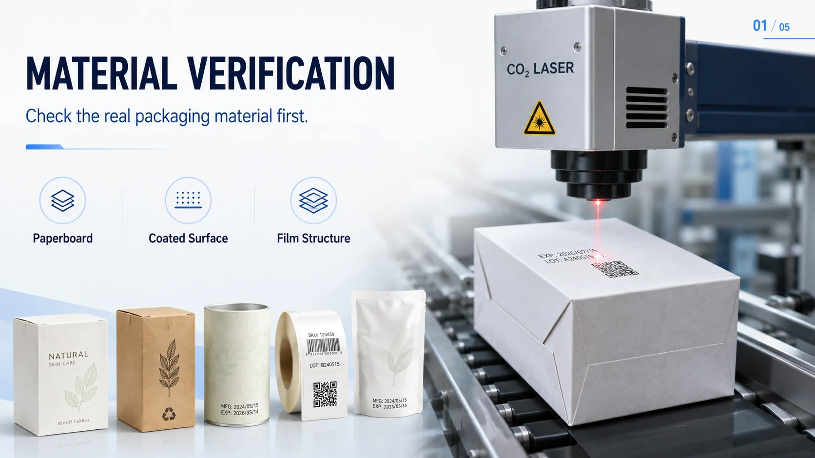 CO2 Laser Marking for Non-Metal Packaging: Material, Line Speed and Maintenance Boundaries