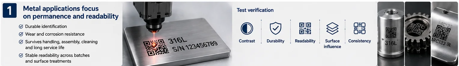 Fiber Laser Marking on Metals and Plastics: Why One Machine Does Not Mean One Process