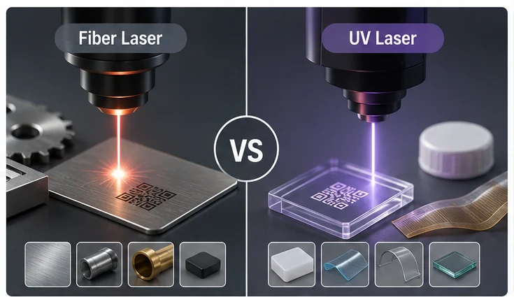 UV Laser vs Fiber Laser Selection: Material, Process and Total Cost Logic