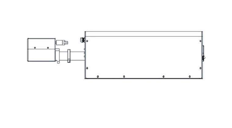 MZ520U top-view technical drawing